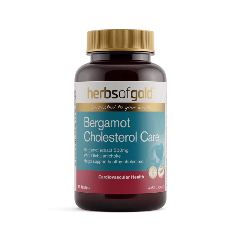 澳洲Herbs of Gold Bergamot Cholesterol Care 60粒